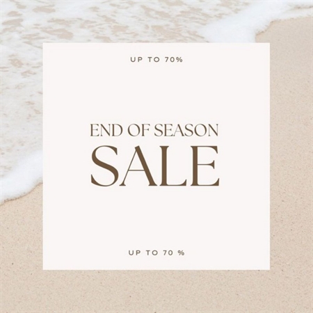 End of Season Sale - bis zu 70% auf beliebte Marken
